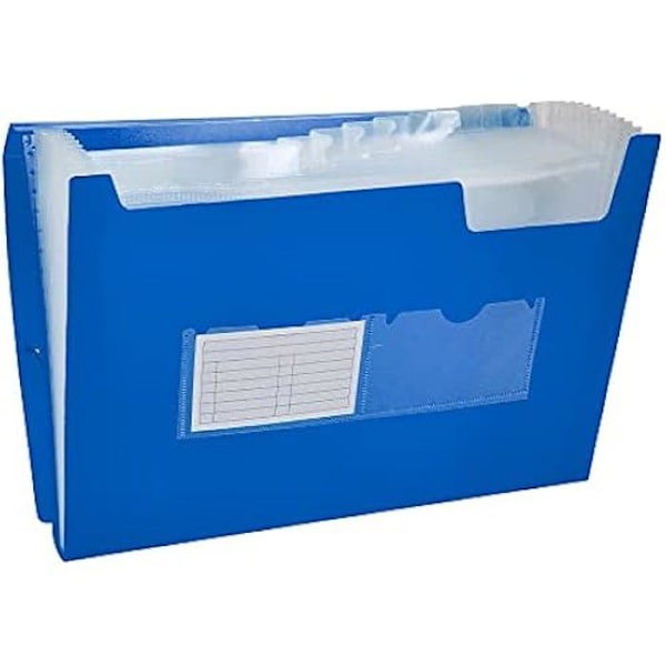 Lajittelija - LIDERPAPEL - 920958 - 13 Osastoa - Muovi - Musta sort