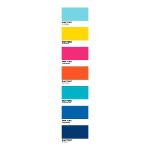 Sängkläder - Fun Deck A Pantone - 220x220 cm - 100% Bomull - Digitaltryck - Tvättbar vid 40°C