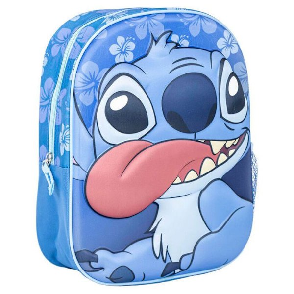 Rygsæk - Cerda - Stitch 3D - Blå - Fantasy - Voksen blå