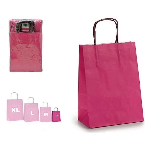 Papperspåse - Mini - Magenta - 8,5 x 30 x 18 cm - Blandat - Vuxen Magenta