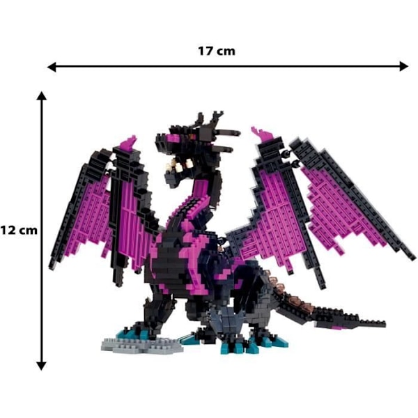 Tiilimuotti - BANDAI - NANOBLOCK - Dragon Deluxe - 960 kpl