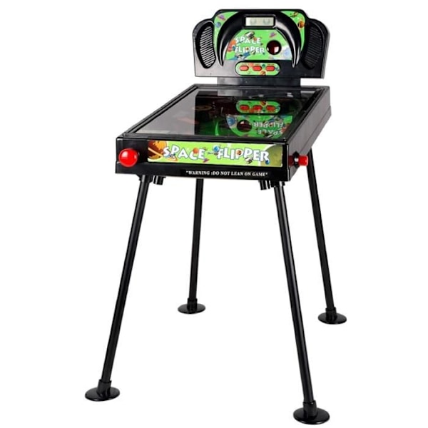 DEVESSPORT Pinball Space Flipper med faste ben 64 x 38 x 88 cm