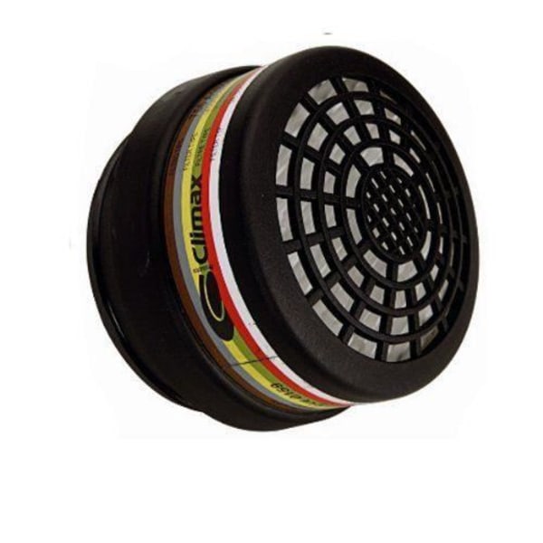 A1B1E1K1 2 x reservefilter til halvmasker af respiratorisk beskyttelse type Climax støvmaske - 1092