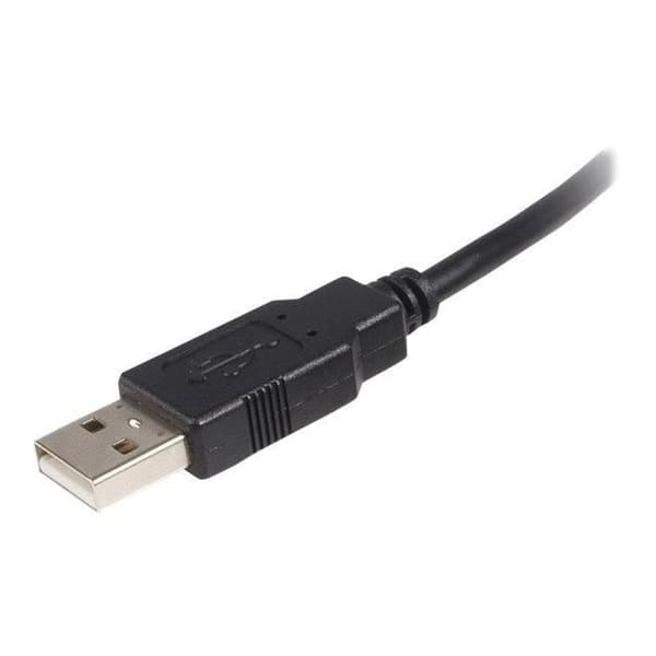 3 m USB 2.0 A til B-kabel - M/M - Sort - Livstidsgaranti - STARTECH