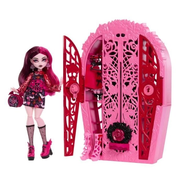 MONSTER HIGH Kuffert Monstrøse Hemmeligheder gåder fra Draculaures Have - Monster High - HYT72 Flerfärgad