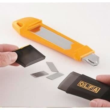 Olfa DL-1 - Cutter tung-duty + beholder til blade
