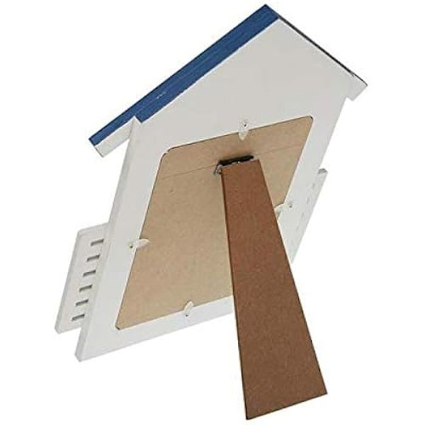Fotorahmen - BIGBUY HOME - Blue Sea - 15 x 20 cm - MDF - Svart Svart