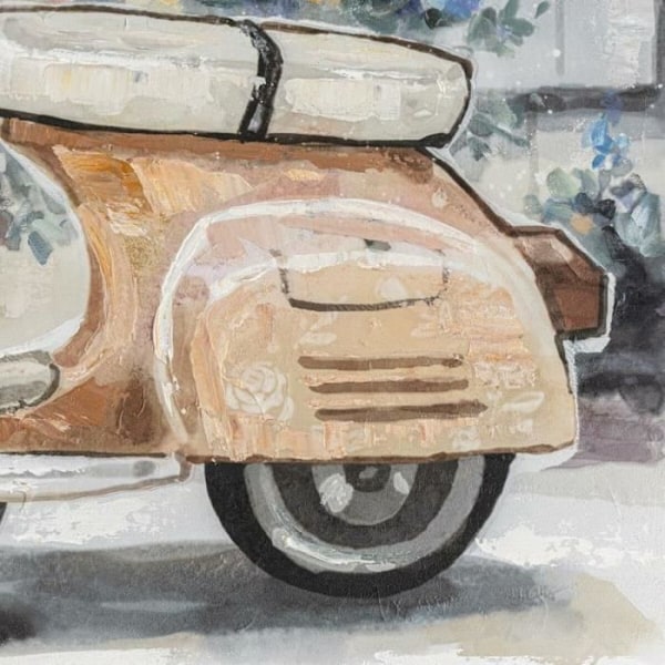 lærred 90 x 3,7 x 90 cm 90 x 3,5 x 90 cm traditionel gade (2 enheder)