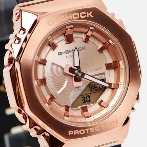 Klocka - G-SHOCK - GS LIMITED - Svart harts - rektangulärt fodral - unisex Svart