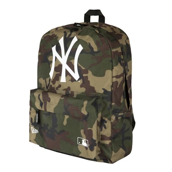 Ryggsäck - New Era - MLB STADIUM WOODLAND - Kamouflage - ficka med dragkedja - Justerbara remmar Kamouflage