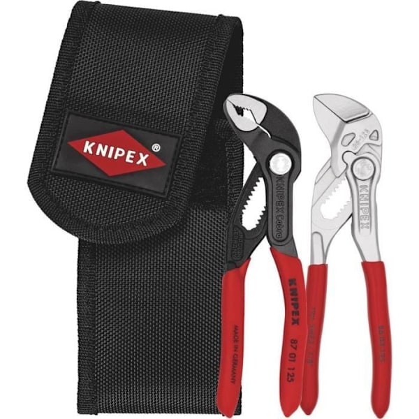 Knipex sähköpihdit - 00 20 72 V04 - Musta - 2 kappaletta