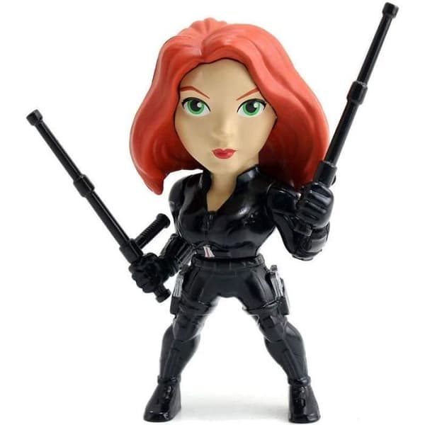 Figurine Marvel Den Sorte Enke metal 10cm - - - Ocio Stock Sort