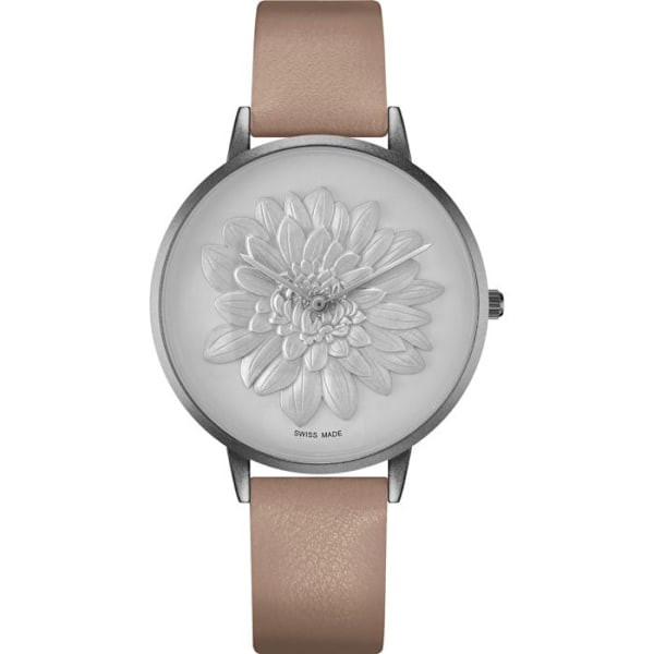 Dameur - Bellevue - B41-1 - Kvarts - Metal - 40MM rosa/grå