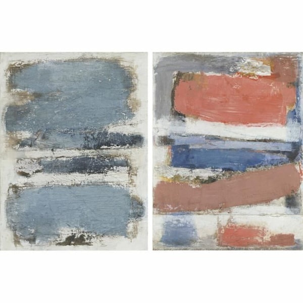 kehys 90 x 2,4 x 120 cm moderni abstrakti (2 kpl) - Väri:DOR