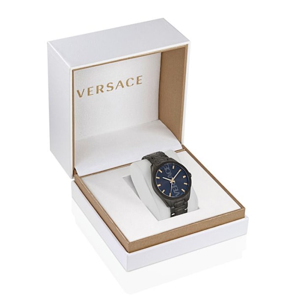 Herre ure Versace VE3H00522 - Sort rustfrit stål - 42mm - 5 bar Svart