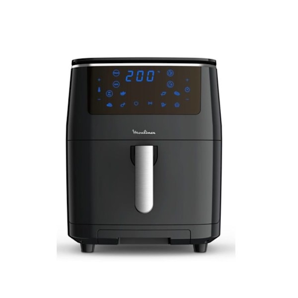 Fryer Moulinex 3-in-1 öljytön rasvakeitin Easy Fry Grill & Steam AL201810 musta