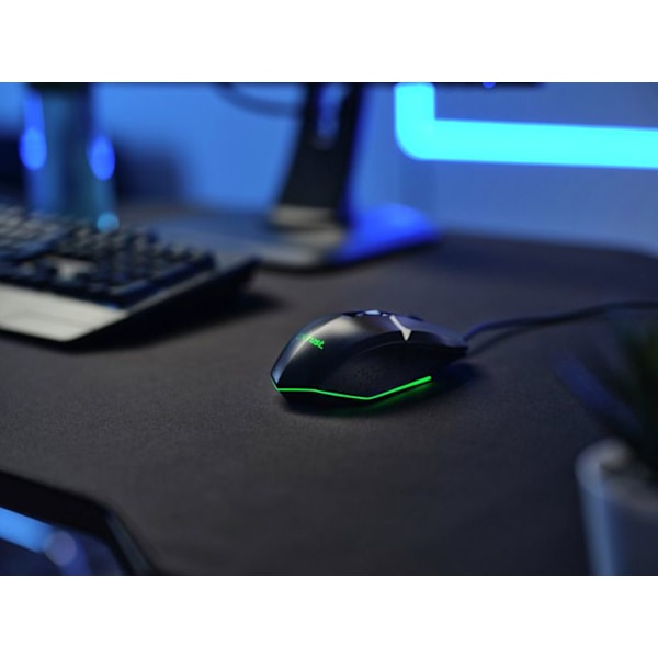 3-i-1 gaming kit - Trust Gaming - GXT 790 Tridox - Lättviktsheadset - Upplyst mus - Musmatta