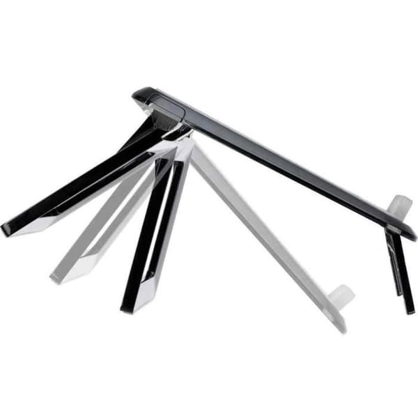 Support til bærbar computer - Fellowes - I-Spire Quick Lift - 7 vinkler - Sort - 43,18 cm