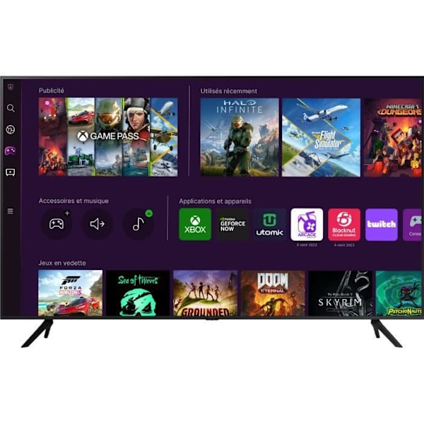 Samsung 55CU7025 - 55" (138 cm) LED-TV - Crystal 4K UHD 3840x2160 - HDR - Smart TV - Pelikeskitin - 3xHDMI