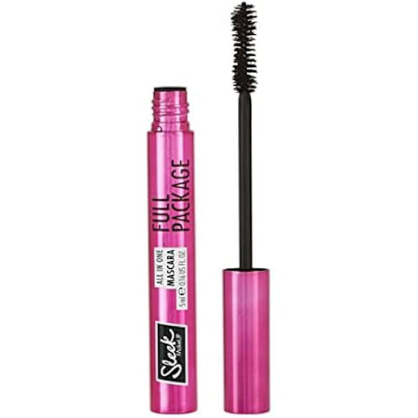 Ripsiväri - SLEEK - Tyylikäs All-in-one ripsiväri - Musta - 5 ml - Volyymi ja pidentävä vaikutus Svart