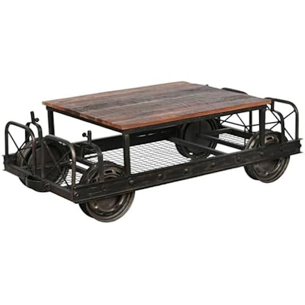 Soffbord - DKD HEMINNREDNING - Flerfärgad - Metall - 147x48x76 cm - Modern design mångfärgad