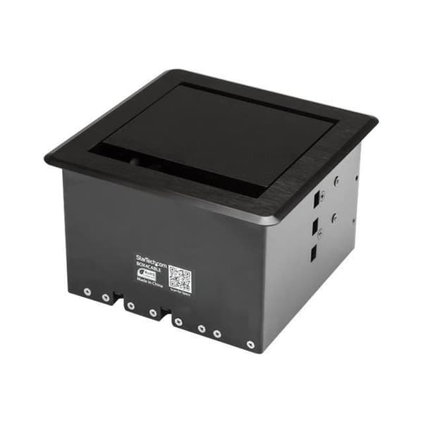 StarTech.com Konferencetabelforvaltning Kabelboks Sort