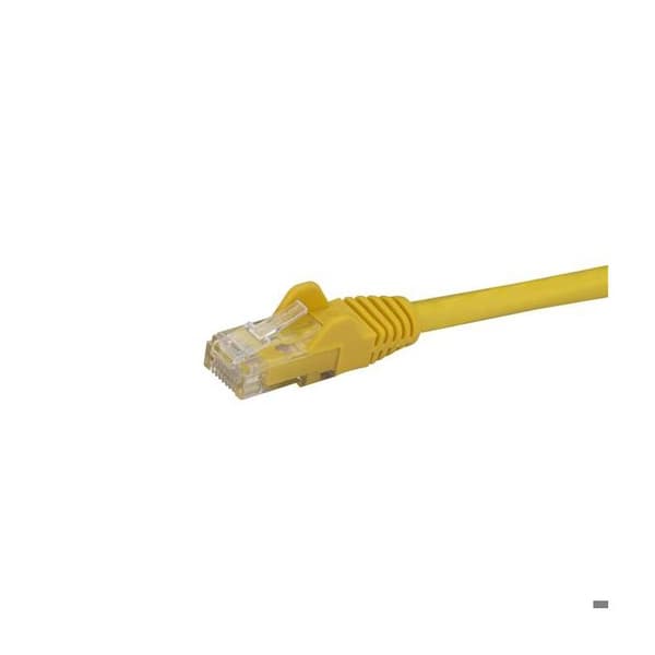 Cat6 Gigabit UTP netværkskabel uden krog - STARTTECH - 2m - Gul