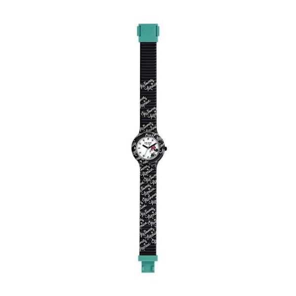 Montre - HIP HOP - GRAFFITI Minnie - 32mm - Silikone - Vandtæt 5 ATM Sort hvid