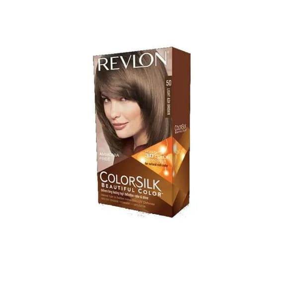 Permanente Farvning - Revlon - N°50 - Lys Askebrun - Uden Ammoniak - 59,1 ml Lys askebrun 5A