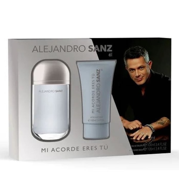 Alejandro Sanz Mi Acorde Eres Tu Eau De Toilette Spray 100ml Æske 2 produkter