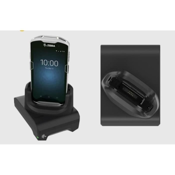Laturi - Seepra - CRD-TC51-1SCU-01 - Sisäkäyttöön - USB - Kosketin - Musta sort