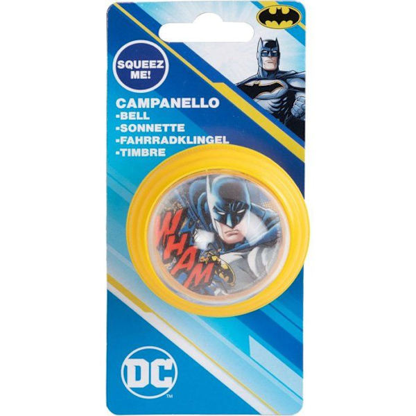 Cykelsirene - DC COMICS - Squeezy - Barn - Batman - Gul Sort Sort/gul