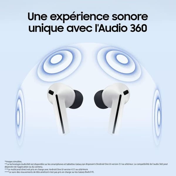 Samsung Buds3 FE Grå Grå
