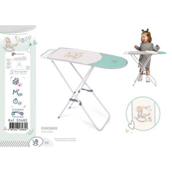 Decuevas Toys - 53482 - Galakollektion strykbräda - grön