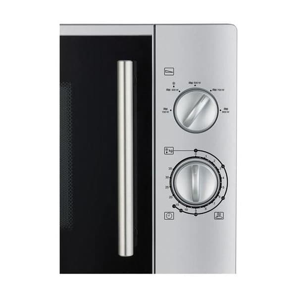 SEVERIN 28 L 900W mikroaaltouuni - hopea/musta - 7772 Sølv, sort