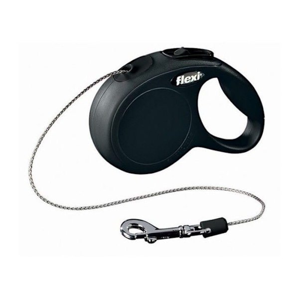 Flexi New Classic Cat XS Cord 3 m kattkoppel - Svart - CL00C3-251-S-CAT-20 Svart