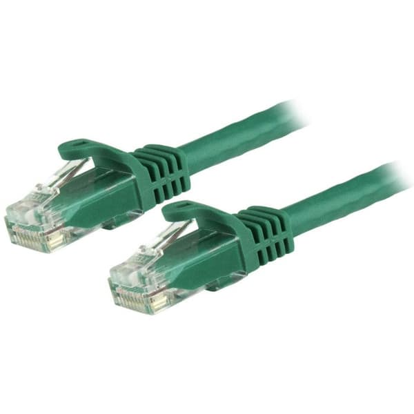 STARTECH Cat6 Gigabit UTP-netværkskabel - Hookless - 10 m - Anti-Snag RJ45 Ethernet-ledning - Han / Han Patch-kabel - Sort
