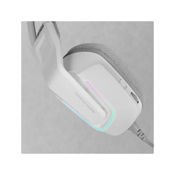 Gaming Headset - MARS GAMING - MH-Strike - Kablet - Foldbar Mikrofon - RGB Regnbue