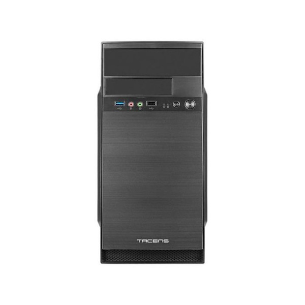 ANIMA AC4500 Micro ATX Mini Tower Case med 500W strømforsyning - Sort