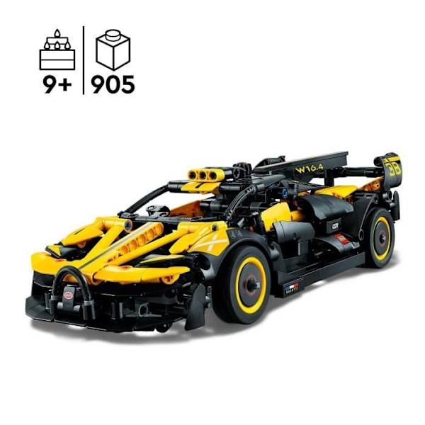 LEGO® Technic 42151 Bugatti Bolide, Billegetøj, Racing, Bygbar Model Vit