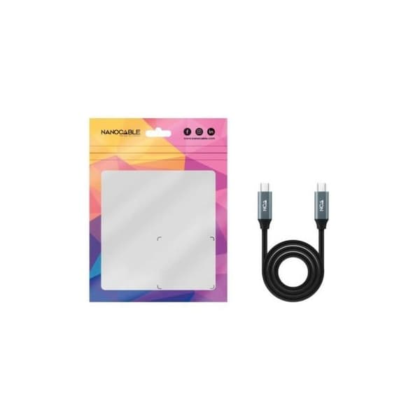 USB-johto - Nanokaapeli - 3 m - USB 3.2 Gen2X2 - 20Gbps - 5A/100W USB-C