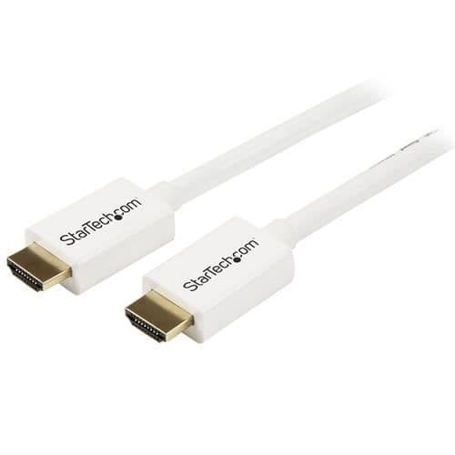 Ultra HD 4k nopea HDMI-kaapeli - STARTECH - 5m - Valkoinen Hvid