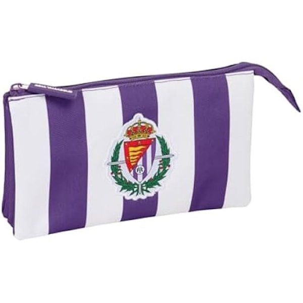 Trousse Triple - SAFTA - Real Valladolid - Komfortabel - Multifunktionel - Til Skolebørn