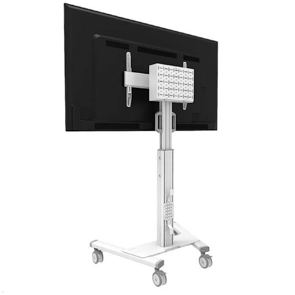 Gulvstand - NEOMOUNTS - FL50S-825WH1 - Hvid - Skærm 37'-75' - Højdejusterbar 114.5-153.5 cm