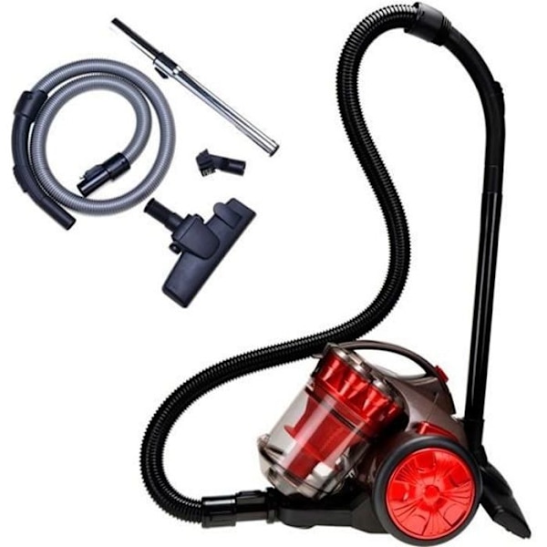 Påslös dammsugare - COMELEC - ASP2209 - 79 dB - 700W - Röd