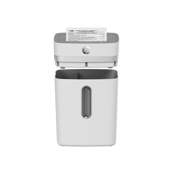 Makuleringsmaskine - HP - ONESHRED 2802 - P4 tværsnit - Kapacitet 12 ark - 23L beholder