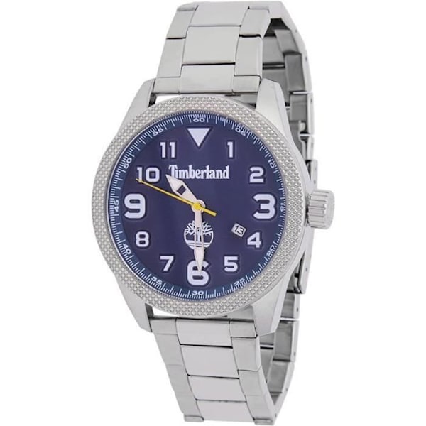 Quartz Ur Tern - Timberland Millbury TDWGG2132301 - Rustfrit stål - Blå - Sølv Pengar