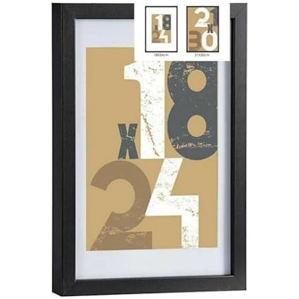 Fotoram - PRESENTDEKOR - Standard - Flerfärgad - 24x16x33 cm - Modern design mångfärgad