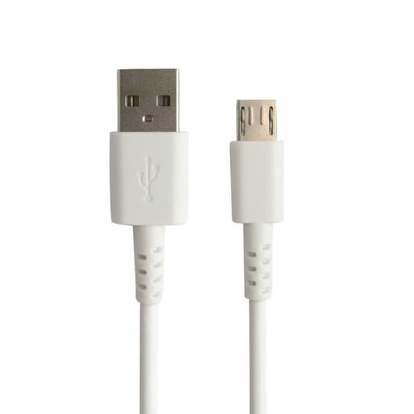 Laderkit 2A - MYWAY - Micro USB - 1m - Hvid - Opladningstilbehør Hvid