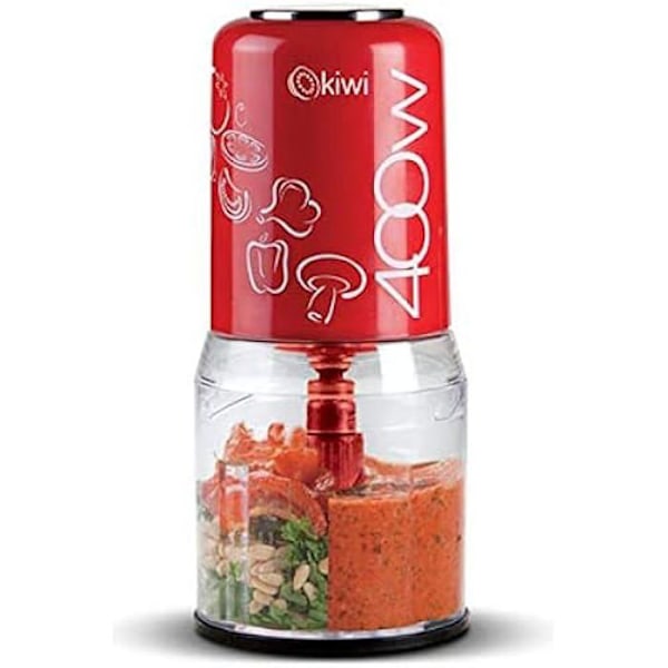 Chopper - KIWI - 400W - Effekt 400W - Chopper funktion - Ideel til køkkenet Flerfärgad